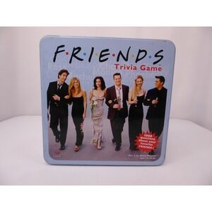 Cardinal Friends TV Show Trivia Game Tin Complete 2002